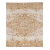 Distressed Turkish Sparta Rug 3'9" X 6'11" | Runner Rug in Rugs by Vintage Pillows Store. Item made of cotton