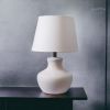 Krug Table Lamp | Lamps by Home Blitz. Item made of linen & ceramic