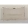 Anatolian Lumbar Patchwork Striped Kilim pillow cover Sofa | Sham in Linens & Bedding by Vintage Pillows Store. Item made of cotton with fiber