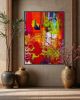 Thunderbolt | Oil And Acrylic Painting in Paintings by Checa Art. Item composed of canvas and synthetic