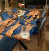 Epoxy Table, Custom Dining Table, Dining Room Table | Tables by LuxuryEpoxyFurniture. Item made of wood with synthetic