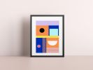 Courage Art Print | Prints by Britny Lizet. Item composed of paper in boho or contemporary style