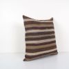 Traditional Turkish Hemp Decorative Kilim Pillow, Anatolian | Cushion in Pillows by Vintage Pillows Store
