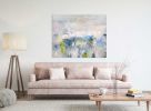 Blush Hour | Oil And Acrylic Painting in Paintings by Sorelle Gallery. Item composed of canvas
