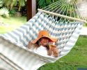 Luxury Coastal Beach Resort Hammock | CABANA | Chairs by Limbo Imports Hammocks. Item composed of wood and cotton