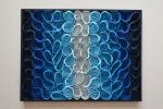 No. 17 Acoustic Diffuser Panel - Gradient Modern Abstract Wall Art | Wall Sculpture in Wall Hangings by Joseph Aurelius