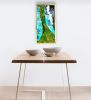 Organic Modern Wall Art Moss Geode-Inspired Resin with Glass | Living Wall in Plants & Landscape by Sarah Montgomery