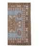 Low Pile Muted Carpets, Turkish Oushak Wool Rugs | Area Rug in Rugs by Vintage Pillows Store. Item made of cotton & fiber