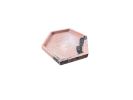 Blush Hex Tray | Decorative Tray in Decorative Objects by RAW & UNIQ