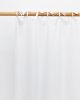 Sheer Tie Top Linen Curtain Panel (1 Pcs) | Curtains & Drapes by MagicLinen