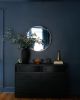 Funky Round Mirror | Decorative Objects by Dot & Rose. Item composed of maple wood and glass