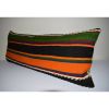 16" X 40" Queen Boho Woven Bedding Kilim Pillow Cover | Sham in Linens & Bedding by Vintage Pillows Store. Item made of cotton with fiber