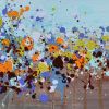 Meadowland 9 | Oil And Acrylic Painting in Paintings by Lisa Carney