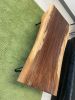 Live Edge Black Walnut Coffee Table with Steel Hairpin Legs | Tables by Carlberg Design. Item composed of walnut & steel compatible with minimalism and country & farmhouse style