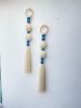 Set of 2 Modern Woven Macrame Wall Hangings - Boho Chic Home Decor, Handcrafted Art for Living Room or Bedroom | Wall Hangings by RavaTapestryArt