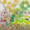 Garden Walk | Oil And Acrylic Painting in Paintings by Sorelle Gallery