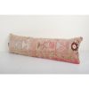 Oushak Ecru Rug Lumbar Pillow, Ethnic Pillow Cover, Vintage | Sham in Linens & Bedding by Vintage Pillows Store. Item made of cotton with fiber