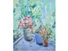 Weekend Gardener | Oil And Acrylic Painting in Paintings by Meredith H