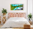 Organic Modern Wall Art Moss Geode-Inspired Resin with Glass | Living Wall in Plants & Landscape by Sarah Montgomery