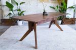 The Zoe | Dining Table in Tables by MODERNCRE8VE. Item composed of wood & brass