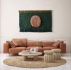 Solar Eclipse | Macrame Wall Hanging in Wall Hangings by Dörte Bundt. Item composed of cotton in eclectic & maximalism or coastal style