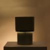Ellen Light Green Table Lamp | Lamps by Home Blitz. Item composed of metal compatible with minimalism style