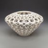 Diamond Lace Vessel | Ornament in Decorative Objects by Lynne Meade. Item made of ceramic