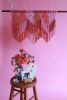 Three of Hearts Wall Art | Macrame Wall Hanging in Wall Hangings by Modern Macramé by Emily Katz. Item composed of cotton