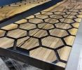 Luxury Furniture | Smoke Epoxy Resin Table | Hexagon Epoxy | Dining Table in Tables by LuxuryEpoxyFurniture. Item made of wood & synthetic