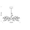 Alan Mizrahi SJ2177 Rosetta | Chandeliers by Alan Mizrahi Lighting Design