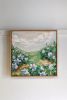 Here Today | Oil And Acrylic Painting in Paintings by JoAnna Liston | Lily Field Studio. Item made of maple wood works with boho & country & farmhouse style