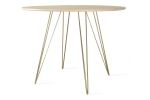 Williams Table / Maple / Round | Dining Table in Tables by Tronk Design. Item made of wood with metal