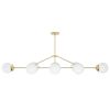 Porto | Chandeliers by Illuminate Vintage. Item made of brass with glass