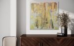 Kimonoesque (Metal & Remnants) | Oil And Acrylic Painting in Paintings by Sorelle Gallery