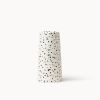 Speckled Pillar Vase | Vases & Vessels by Franca NYC. Item made of ceramic works with boho & minimalism style