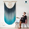 Tall Vertical Wall Hanging - LAUREN | Macrame Wall Hanging in Wall Hangings by Rianne Aarts / Teddy and Wool Studio
