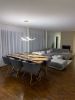 Olive Resin Table - Black Epoxy Table - Resin Dining Table | Tables by Tinella Collection. Item made of wood & synthetic