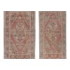 Vintage Fine Matching Twin Tribal Rugs, Wool Distressed Rugs | Runner Rug in Rugs by Vintage Pillows Store. Item made of cotton with fiber