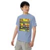 Unisex T-Shirt - City in Grids - Geometric Abstract Urban | Work by Eman's Gallery