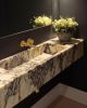 Modern -Minimalist Design Calacatta Viola Marble Sink :A Unique Work of Art for Your Bathroom | Water Fixtures by AYMARBLEDESIGN LLC