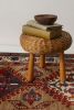 Woven Wicker Tripod Stool | Chairs by District Loom