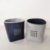Household storage - decorative basket "Squares", 1 pc. | Storage Basket in Storage by DecoMundo Home. Item composed of fabric compatible with minimalism and modern style