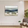 White Rapids Art Print - Abstract River Landscape | Prints in Paintings by Lara Eckerman Art