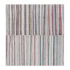 Vintage Turkish Cotton Striped Kilim Runner Rug 8'1'' X 10'5 | Area Rug in Rugs by Vintage Pillows Store
