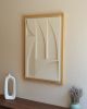 No. 10 Japandi Plaster Wall Relief - Scandinavian Neutral Decor | Wall Sculpture in Wall Hangings by Joseph Aurelius
