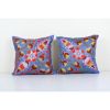 Suzani Ethnic Silk Pillow Case Fashioned from a Mid-20th Cen | Cushion in Pillows by Vintage Pillows Store