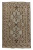 Ezel | 3'3 x 5'1 | Area Rug in Rugs by Minimal Chaos Vintage Rugs. Item made of wool with fiber