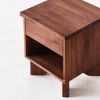 V Bedside Table Walnut | Work by District Loom