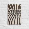 Canvas Print - Optical Web - Op Art Black & White Illusion | Work by Eman's Gallery