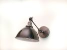 Adjustable Wall Light - Kitchen Shelves - Industrial Sconce | Sconces by Retro Steam Works. Item composed of metal compatible with industrial style